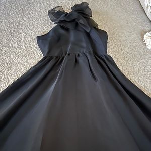 Alexandra Grecco black sleeveless evening dress
